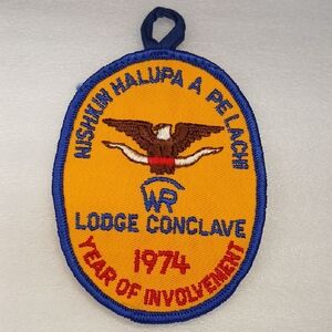 Vintage Sew on Patch: Boy Scouts of America Order of the Arrow Patch